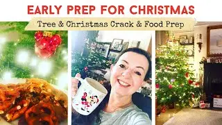 GETTING READY FOR CHRISTMAS | Easy Christmas Crack Treats | Christmas Food Prep | Weekend Vlog