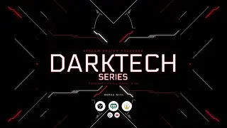 Animated Darktech Overlay Package [Twitch/Youtube/Facebook/Co][OBS/SLOBS/XSPLIT]