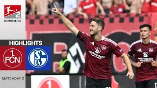 FC Nürnberg - FC Schalke | 3:1 | Zusammenfassung | 2 Bundesliga 2024-25 | nürnberg schalke