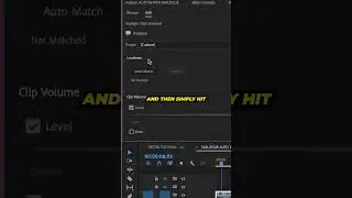 How To AUTO MATCH Your Audio Levels ALL AT ONCE in PREMIERE PRO 2023