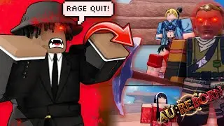 (RAGE QUIT!!!) This NEW ROBLOX Anime Game Made Me Go INSANE! || AU:Reborn