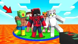 LA LAVA SUBE CADA MINUTO EN MINECRAFT | ARSEL EVENTOS