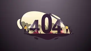 Animated 404 Error Page | Using HTML & CSS , Anime.js | 2020