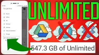 How to get Unlimited Storage on Google Drive for free | Free Unlimited Cloud Storage | G Drive |