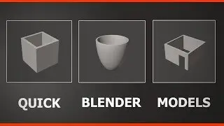 Blender 2.8 Quick Modeling Beginner Tips