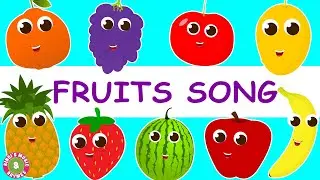 Fruits Song | Toddler Rhymes | Educational Kids Song | Bindis Music & Rhymes