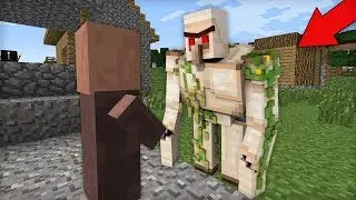 ЭТОТ ЖЕЛЕЗНЫЙ ГОЛЕМ НАПАЛ НА ДЕРЕВЕНСКОГО ЖИТЕЛЯ В МАЙНКРАФТ | Компот Minecraft