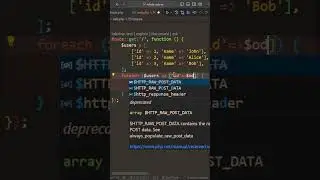 trick to use foreach loop for array in laravel or php laravel - php trick #coding #autocomplete