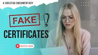 How easy is it to fake a certificate nowadays? — A DocuTag Documentary (Trailer)