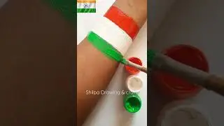 Indian flag drawing | 🇮🇳 teri mitti main mil jawa | independence day drawing 