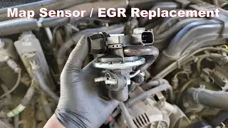 2007 Ford Explorer MAP Sensor EGR Replacement 2004-2010 - P0108 & P0109 Fix