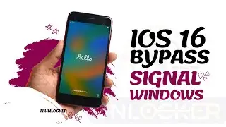 iOS 16 Windows Tool: iPhone 8/8+/X Hello Bypass With Signal [iRemovalPro] Jailbreak Error Fix ✅