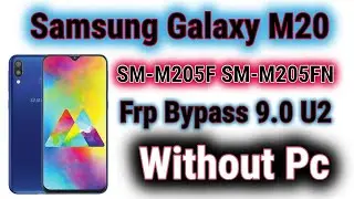 Samsung M20 Frp Reset/Bypass Google Account Lock ANDROID 10 Without Sim Pin