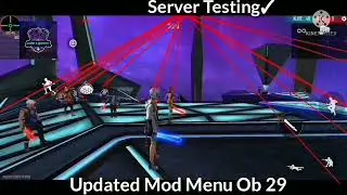 FreeFire Ob 29 Server Test Updated ModMenuee Fire Autodshot Mod Menu Ob 29