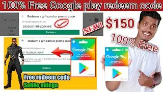 100% free Google play redeem code for play store 2024