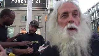 Dundas Square christian and islam debate again Toronto