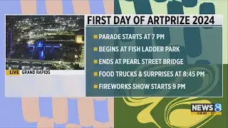 ArtPrize 2024 kicks off today with parades, fireworks