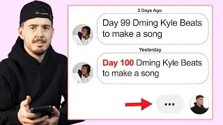 Rapper Dmed me 100 Days in a row to work