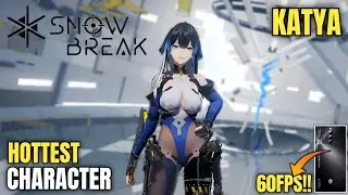 THE HOTTEST CHARACTER IN SNOWBREAK 'KATYA' Gameplay - Horizon Defenders 4K 60Fps