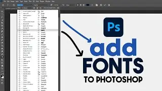 How to ADD Fonts to Photoshop 2025 (Step by Step)