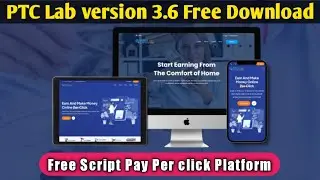 ptcLAB - Pay Per Click Platform version 3.6 free script download