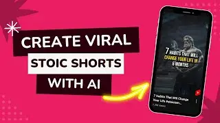 YouTube Shorts Masterclass - Creating Viral Stoic Shorts with AI