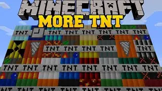 Minecraft Even More TNT (Mod Showcase)