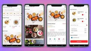 Flutter Food Delivery App UI Design - Delivery App UI Design In Flutter