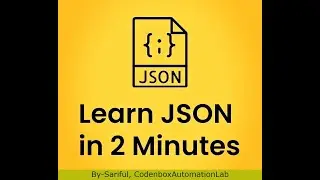 Learn JSON in 2 Minutes | What is JSON | Advantages of using JSON