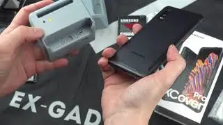 Зарядная док-станция Ex-Gad® для Samsung XCover Pro и тест аккумулятора с Али для Samsung XCover Pro