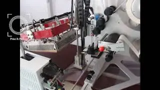 Термоусадочная L образная машина с этикетировщиком