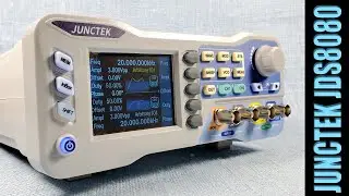 JUNCTEK JDS8080: двухканальный генератор сигналов на 80MHz с множеством функций
