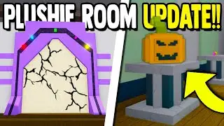 PLUSHIE ROOM SECRET UPDATE!! (MISSED) | Build a Boat for Treasure ROBLOX