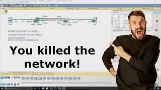 Cisco CCNA Packet Tracer Ultimate labs: I disabled Spanning Tree! What are the Results?