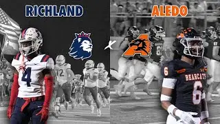 #1 Aledo v #10 Richland DISTRICT WIN STREAK AT RISK OVERTIME CLASSIC 2024 Texas High School Football