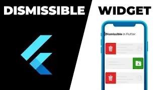 Flutter Dismissible widget | dismissible widget in flutter | flutter widgets 