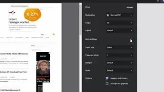 How To Save Websites as PDF in Google Chrome - Print to PDF in Chrome Browser