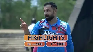 1st ODI | Highlights | Afghanistan Tour Of Sri Lanka | 2nd June 2023