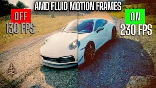 Forza Horizon 5 AFMF 4K Extreme \\ 7900XTX Preview Drivers // Fluid Motion Frames (Frame Generation)