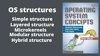 OS Structures : Simple, Layered, Microkernels, Modular and Hybrid