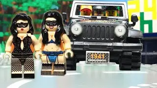 Lego Car Robbery Music Video | Road Stop Motion Animation Story