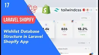 17- Wishlist Database Structure in Laravel Shopify App