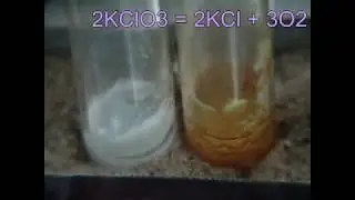 Каталитическое разложение хлората калия / Catalytic decomposition of potassium chlorate