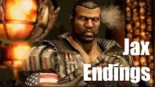 Mortal Kombat X - Klassic Tower Mode - Jax/Jackson Briggs Ending