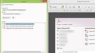 Adobe Acrobat - Search Multiple PDFs