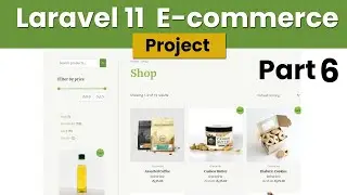Laravel 11 E-Commerce Project Part 6