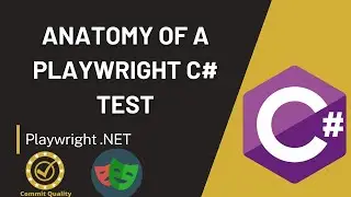 Playwright C# - Understanding a test file