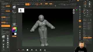 ZBrush 2021 - New Features Dynamic Cloth Simulations