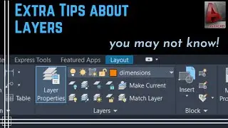 Autocad - Dont miss out these tips about Layers