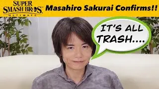 Masahiro Sakurai DEBUNKS Every Smash Ultimate Tier List 👀